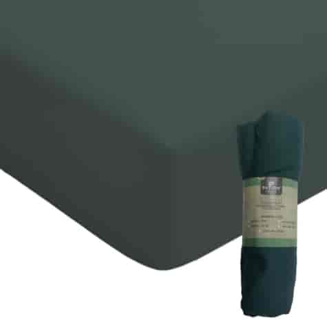 PRZEŚCIERADŁO Z GUMKĄ SIENNA ZIELEŃ 90x200cm