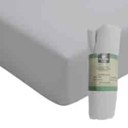 PRZEŚCIERADŁO Z GUMKĄ SIENNA SZARY 200X220