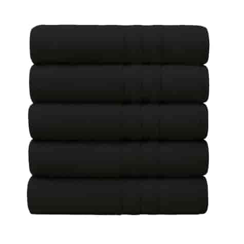 Ręcznik LUCA 140x70 Czarny 400gsm