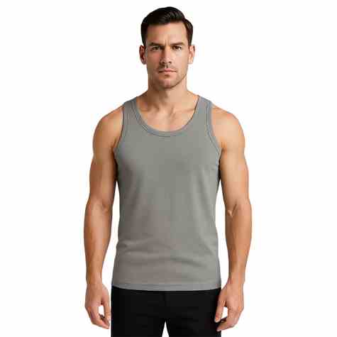 Podkoszulek męski szary na ramiączku XXL