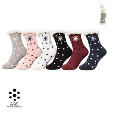 SKARPETY GÓRALSKIE DAMSKIE Z ABS  35-38 39-42