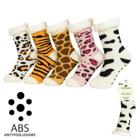 SKARPETY GÓRALSKIE DAMSKIE Z ABS  35-38 39-42