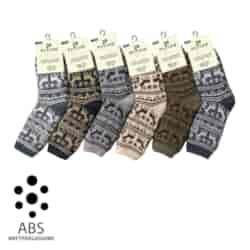 SKARPETY GÓRALSKIE MĘSKIE Z ABS  39-42/ 43-46