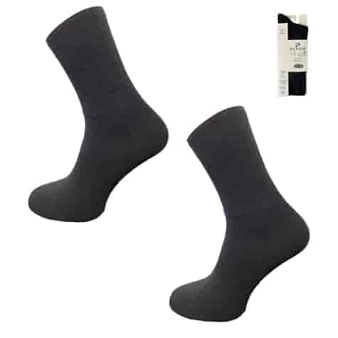 SKARPETY BEZUCISKOWE BAMBUSOWE RELAX CZARNE  35-38