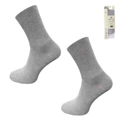 SKARPETY BEZUCISKOWE BAMBUSOWE RELAX SZARE 39-42