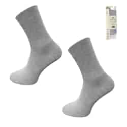 SKARPETY BEZUCISKOWE BAMBUSOWE RELAX SZARE 43-46