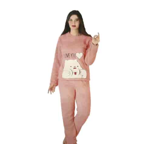 Piżama well soft gruba Miś Mix kolorów