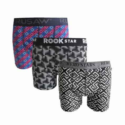 Bokserki męskie wzorowane PREMIUM