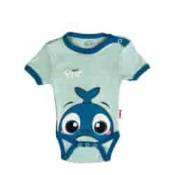 Body niemowlęce z krótkim rękawem Waves FINEK 68
