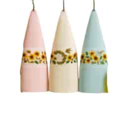 Ściereczki w pudełku 3-pak kwiatki