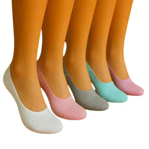 Stopki krótkie dziewczece z silikonem