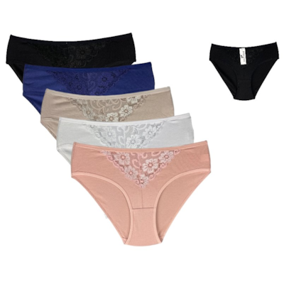 Figi damskie bawełniane PATION 896