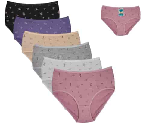 Figi damskie Cotton 6022