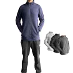 Rozpinana bluza bez kaptura mix kolorów