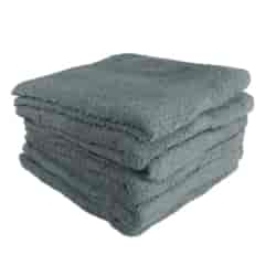 Ręcznik bawełniany frotte kolor ciemno szary