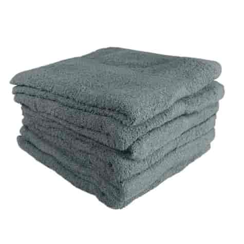 Ręcznik bawełniany frotte kolor ciemno szary