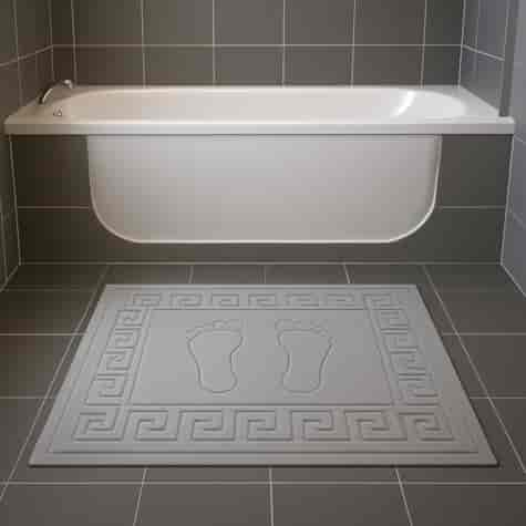 Dywanik łazienkowy szary