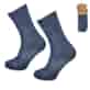 Skarpety męskie wełniane prążkowane