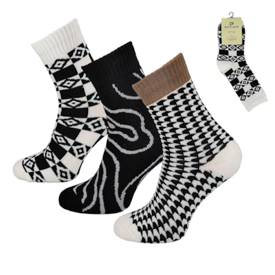 Skarpeta cosy wzory mix 35-38 39-42