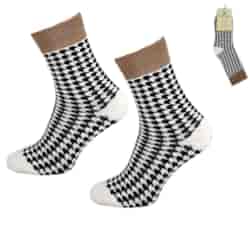 Skarpeta cosy wzory pepitka 35-38