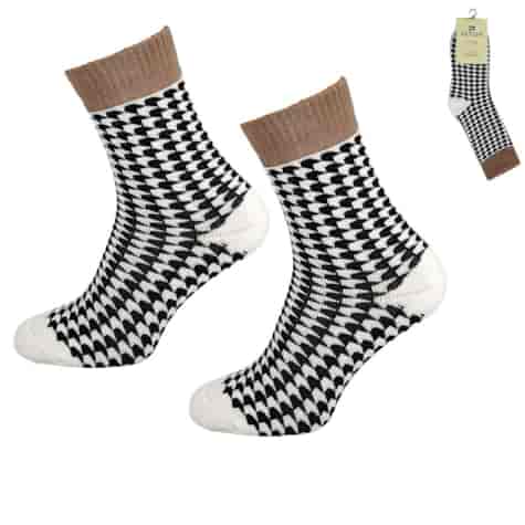 Skarpeta cosy wzory pepitka 35-38