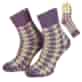 Skarpeta cosy lawendowe pepitka 35-38