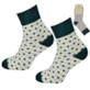 Skarpeta cosy zielone wzorek 39-42
