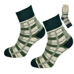 Skarpeta cosy zielone krateczka 35-38