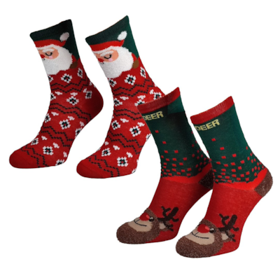 Skarpeta damska świąteczna