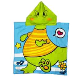 RĘCZNIK KĄPIELOWY PLAŻOWY PONCHO DINOSAUR 1