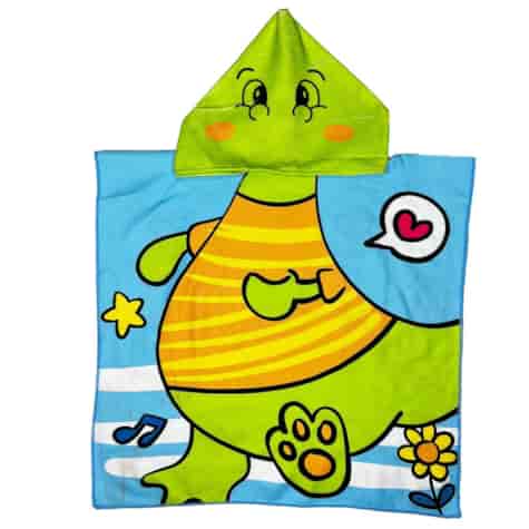 RĘCZNIK KĄPIELOWY PLAŻOWY PONCHO DINOSAUR 1