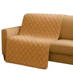 Koc 200x220 jasny brąz