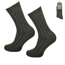 Skarpety męskie wełniane KHAKI