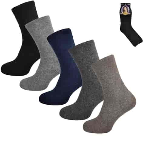 Skarpeta męska angora frotte thermo Solli 501-4