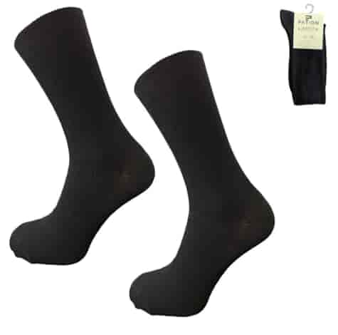 Skarpety medyczne bezuciskowe kolor czarny