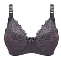 Biustonosz Yalisi koronka Grafit mis DD 8125