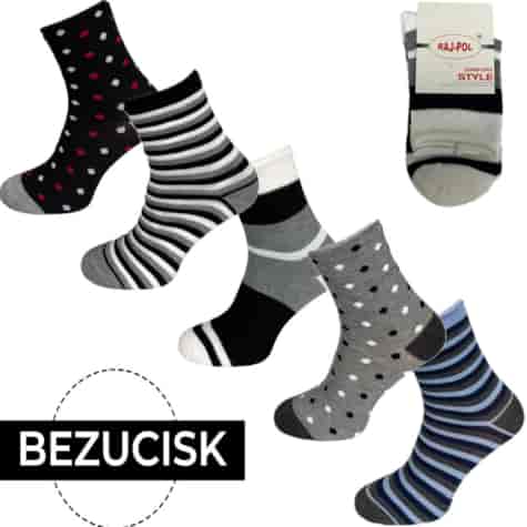 Skarpetka damska bezuciskowa