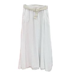 SPÓDNICA MUŚLIN FIESTA BIAŁY