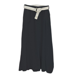 SPÓDNICA MUŚLIN FIESTA CZARNA