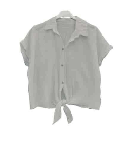 BLUZKA MUŚLIN ELISABET BEŻ