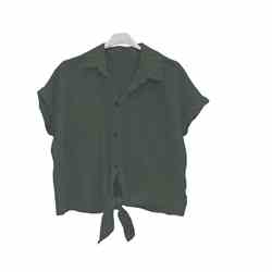 BLUZKA MUŚLIN ELISABET OLIWKOWA