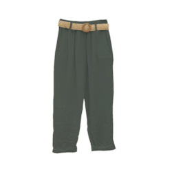 SPODNIE MUŚLIN MALTA OLIWKA