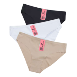 Figi damskie bezszwowe basic RP756322 rozmiar L