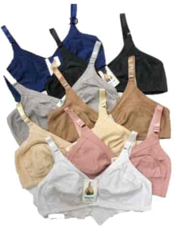 Biustonosz damski miseczka D kropki