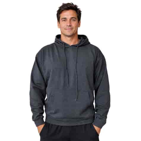 Bluza bawełniana z kapturem ANTRACYT roz. S - 3XL