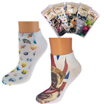 Stopki damskie Photo Print Raj-Pol 6+6 GRATIS!