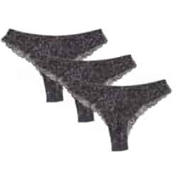 Stringi damskie szare Raj-Pol