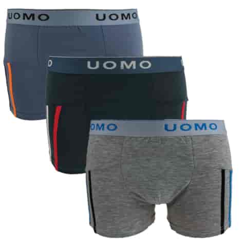 Bokserki męskie bawełniane UOMO