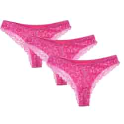 Stringi damskie różowe Pation