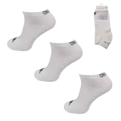 STOPKI MĘSKIE KAPPA 3 PAK BIAŁE 39/42